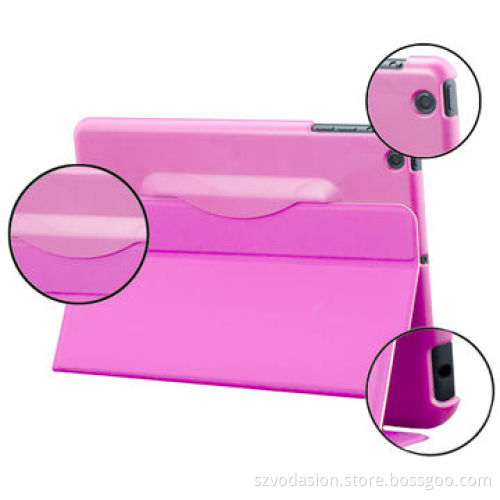 New Fashion Folding Leather Smart Protector Cover for iPad Mini, Ultra Thin, 3-fold